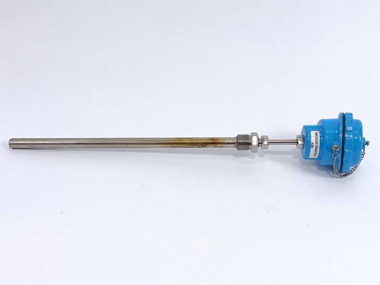PT100 (D) RTD Sensor Head Type w/ Protection Tube 132mm