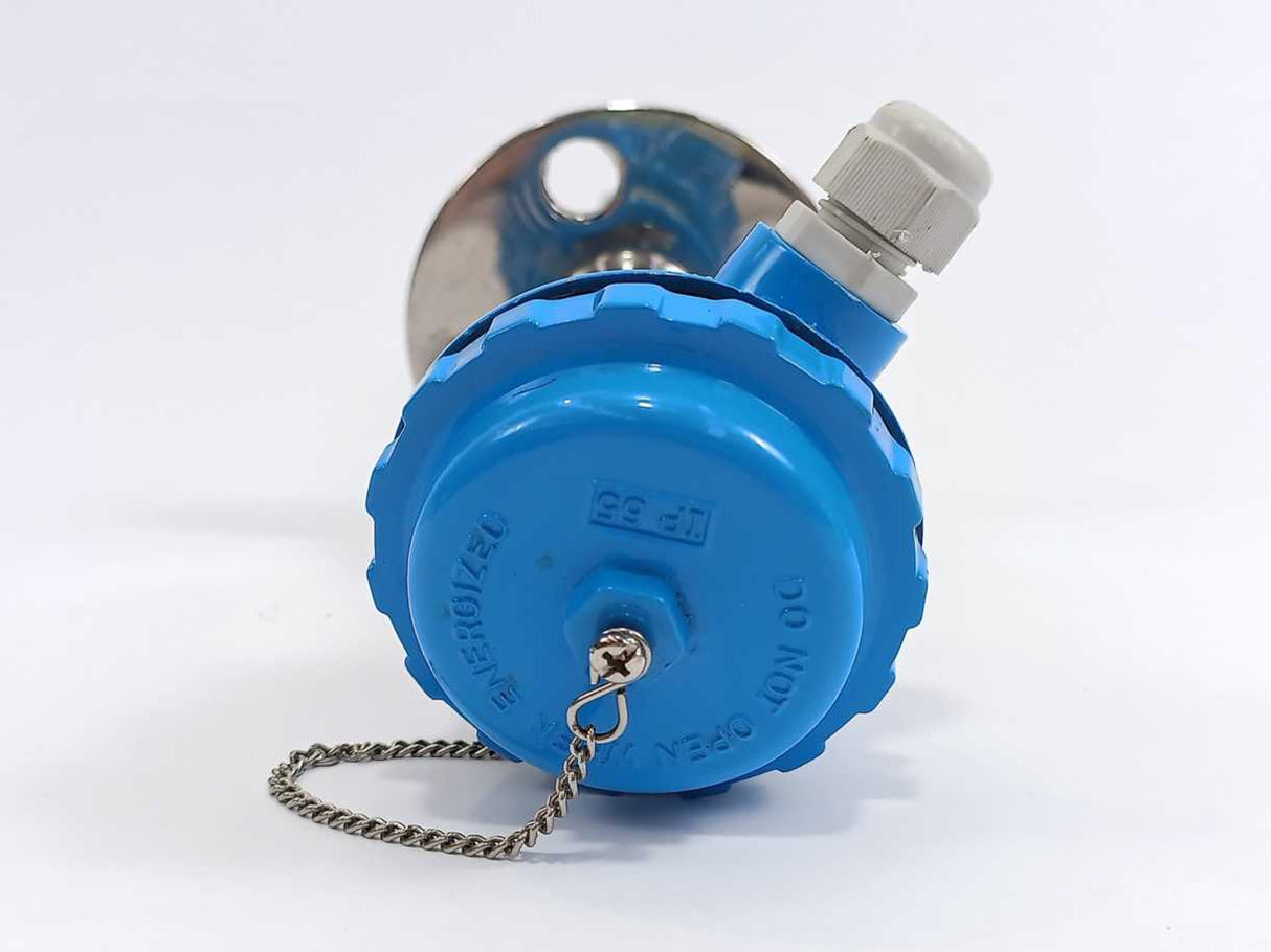 PT100 (D) RTD Sensor Head Type w/ Protection Tube with Falange