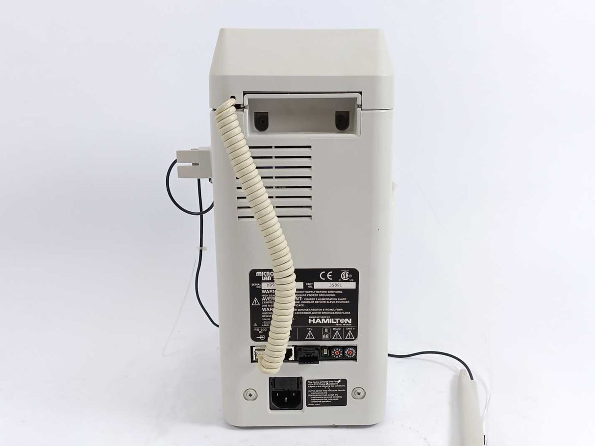 Hamilton ML530115 Microlab 530B 35891 Drive Unit w/ 35893 Controller Unit + Cord