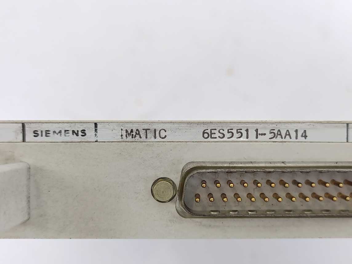 Siemens 6ES5511-5AA14 SIMATIC S5, PG 511 INTERF. MODULE