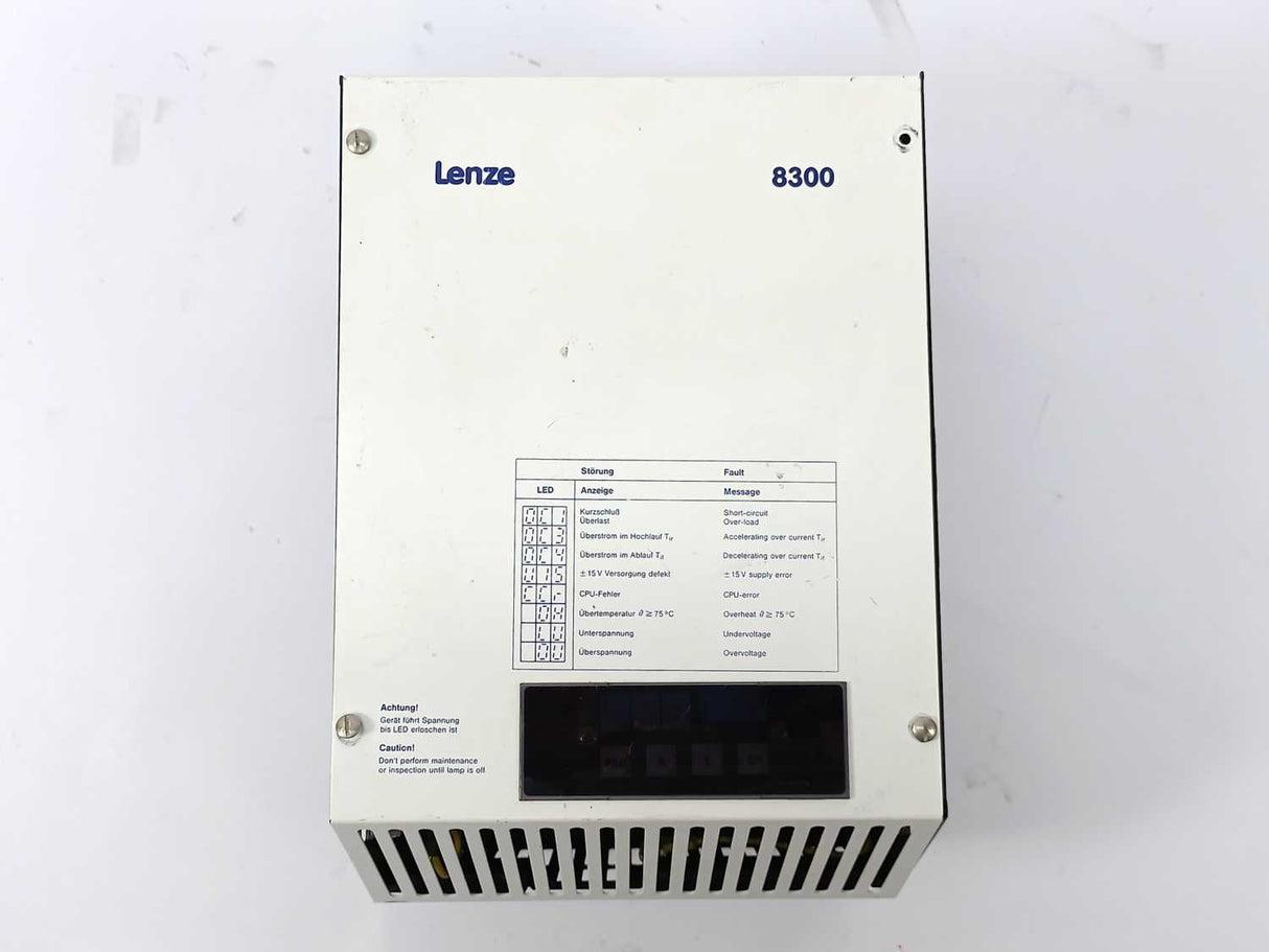 LENZE 333074 8308 E.1B.2.0 Frequency Inverter