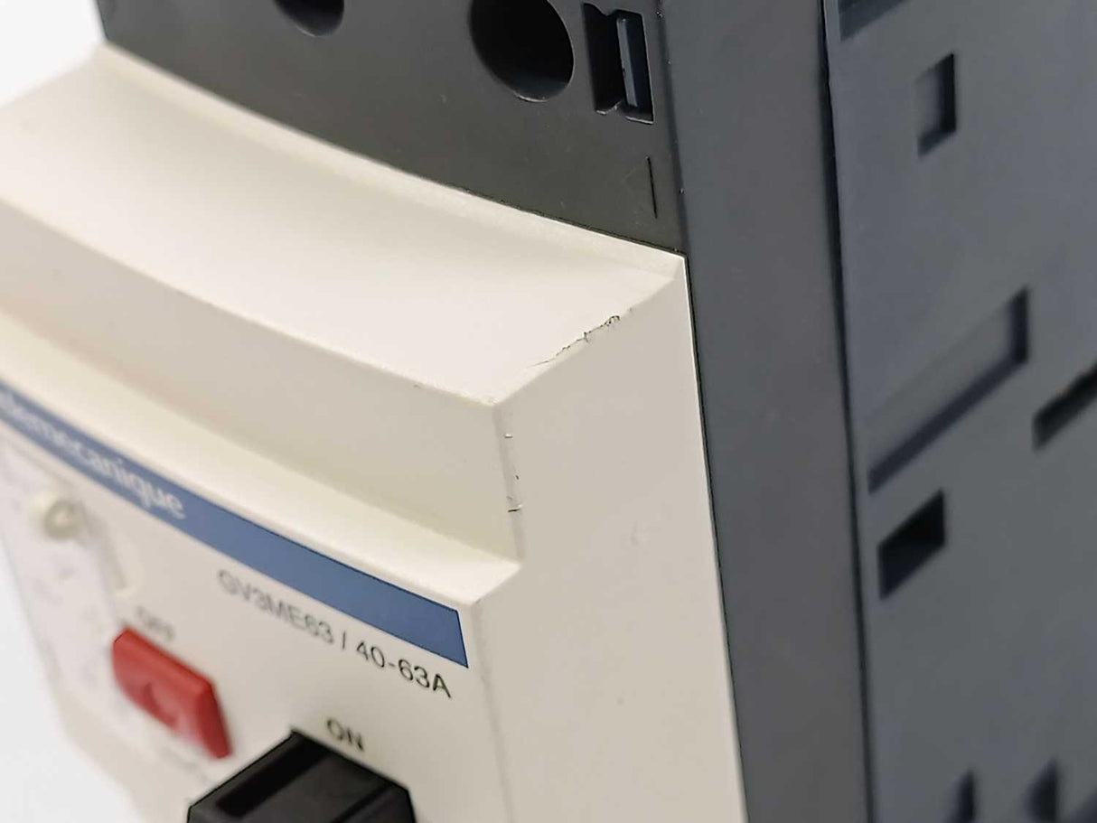TELEMECANIQUE GV3ME63 Motor Circuit Breaker 40-63A