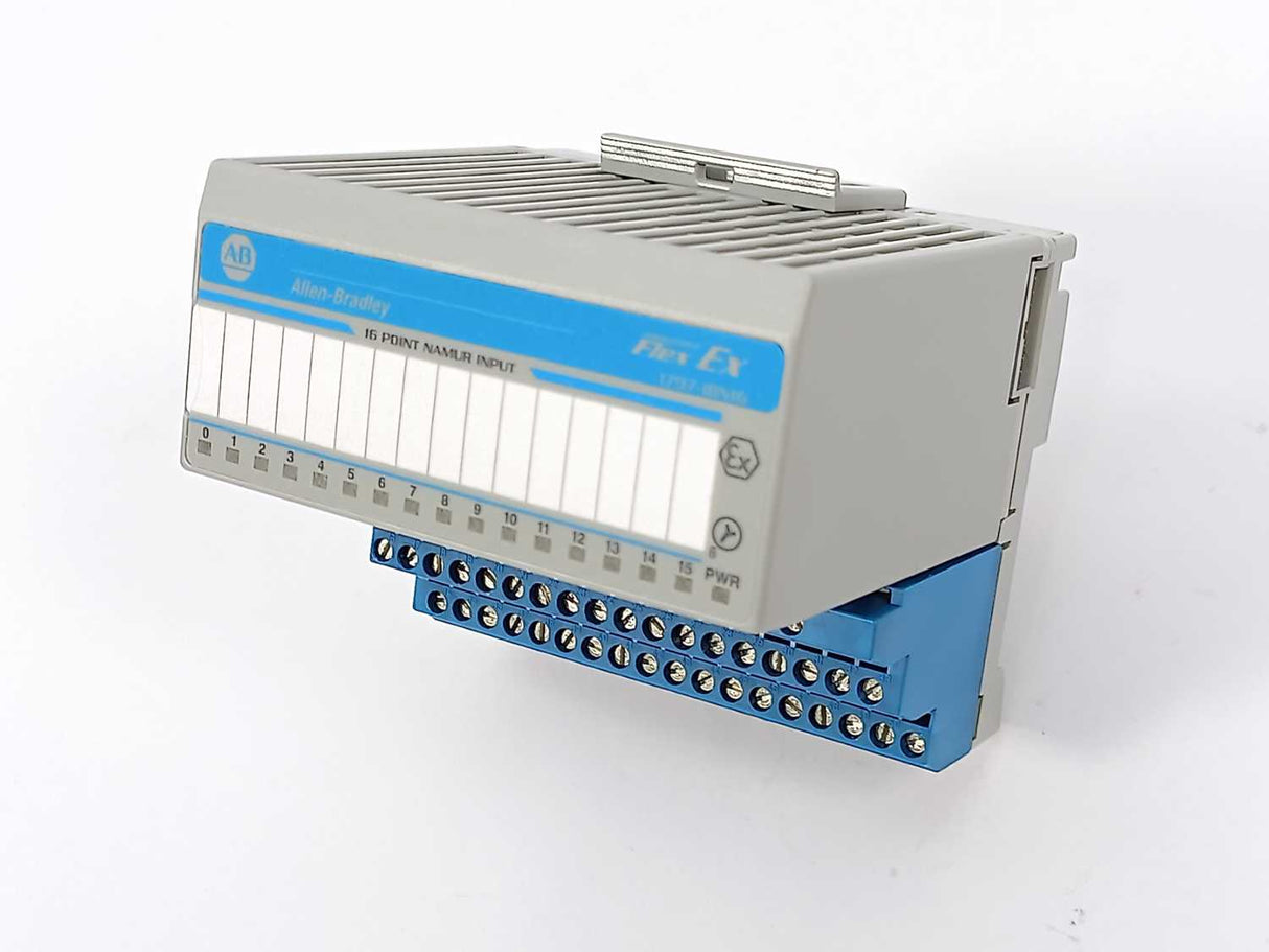 AB 1797-IBN16 Ser. A FlexEx 16 Point Input Module w/ 1797-TB3 Base