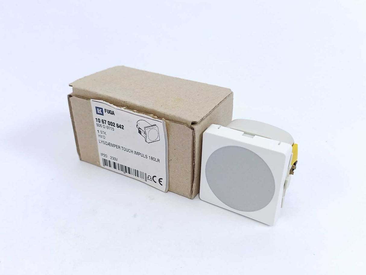 LK Fuga 10 67 002 642 506 D 6115 Touch Dimmer Insert for 180LR - White