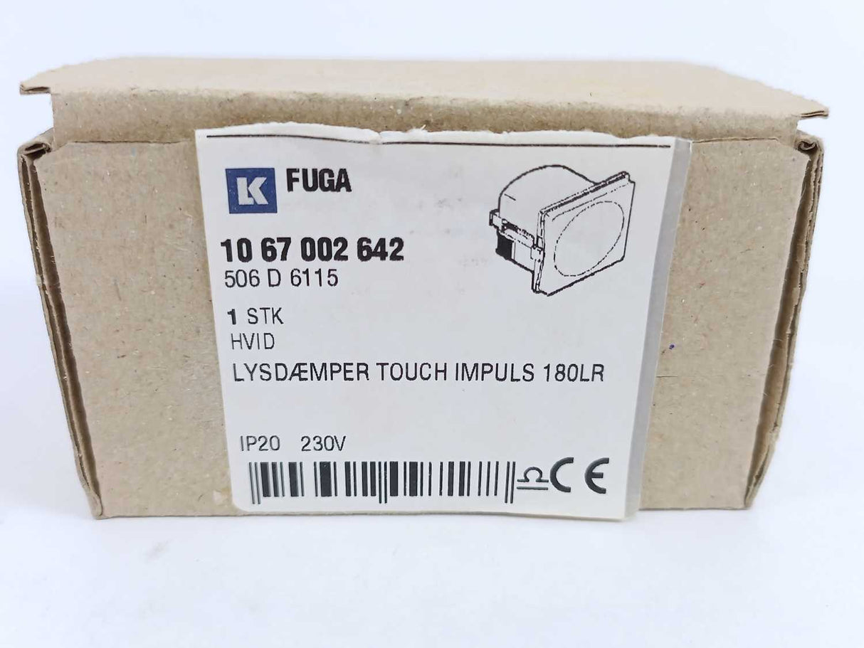 LK Fuga 10 67 002 642 506 D 6115 Touch Dimmer Insert for 180LR - White
