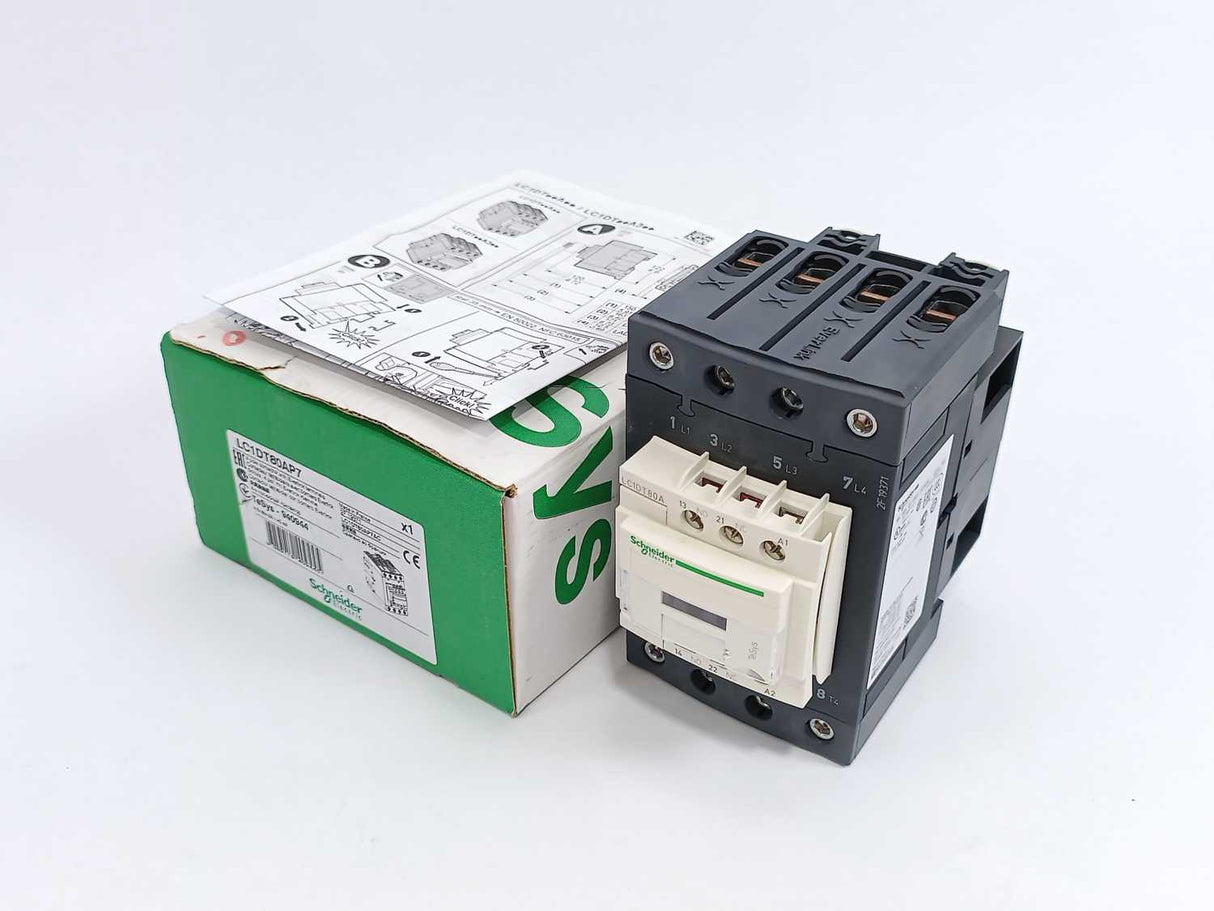 Schneider Electric LC1DT80AP7 TeSys D 4-pole Contactor