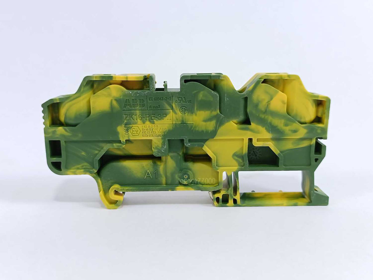 TE Connectivity 1SNK712151R0000 ZK16-PE-3P PI-Spring Terminal Block