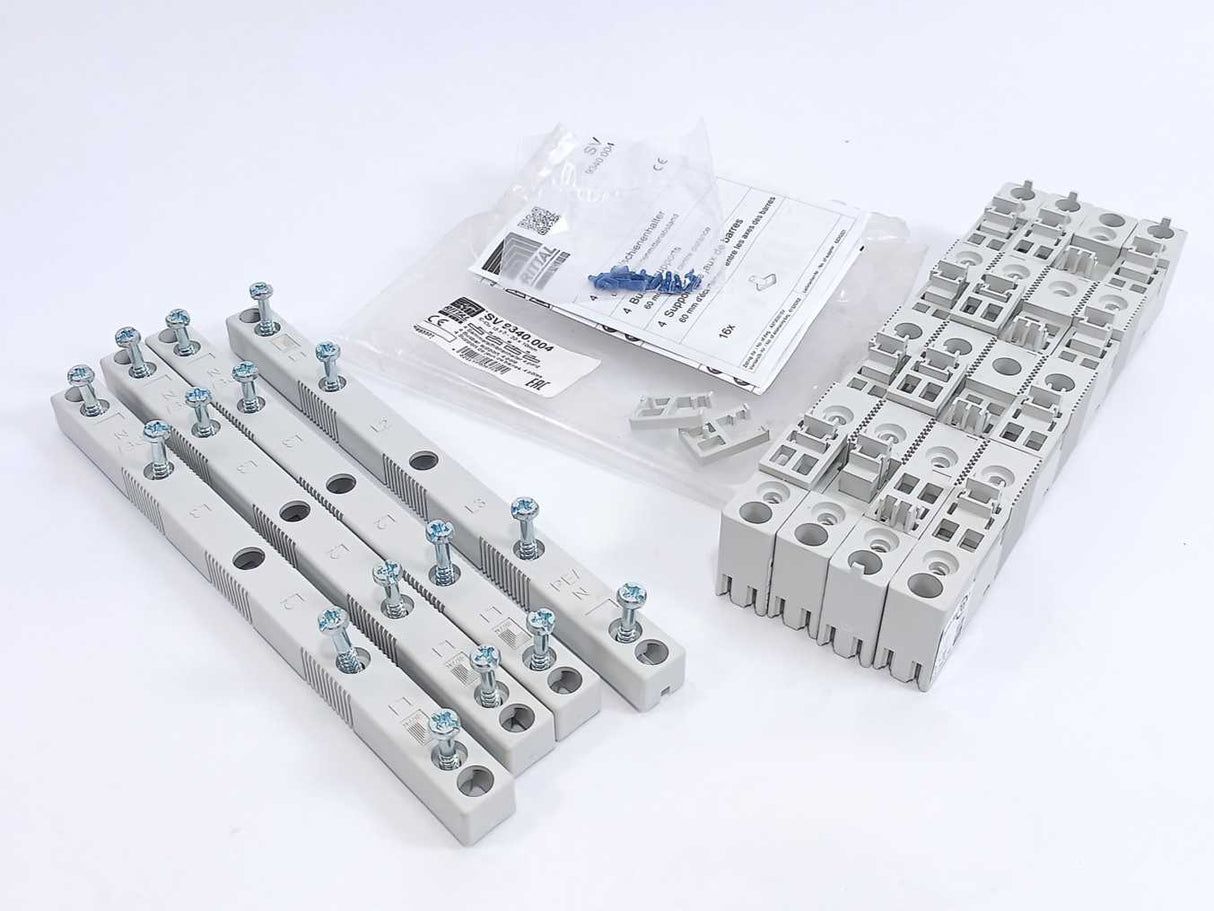 Rittal SV 9340.004 Busbar Support for Flat Copper Busbars Batch 4 Pcs.