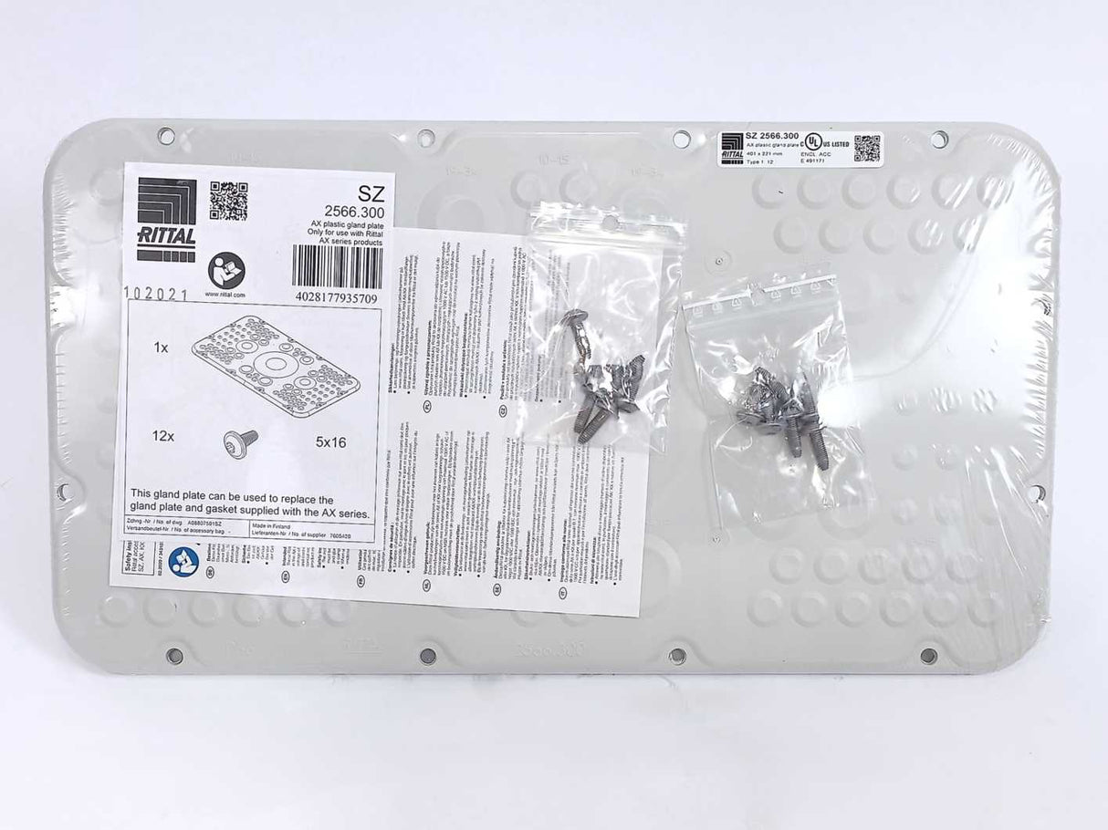 Rittal SZ 2566.300 AX Plastic Gland Plate