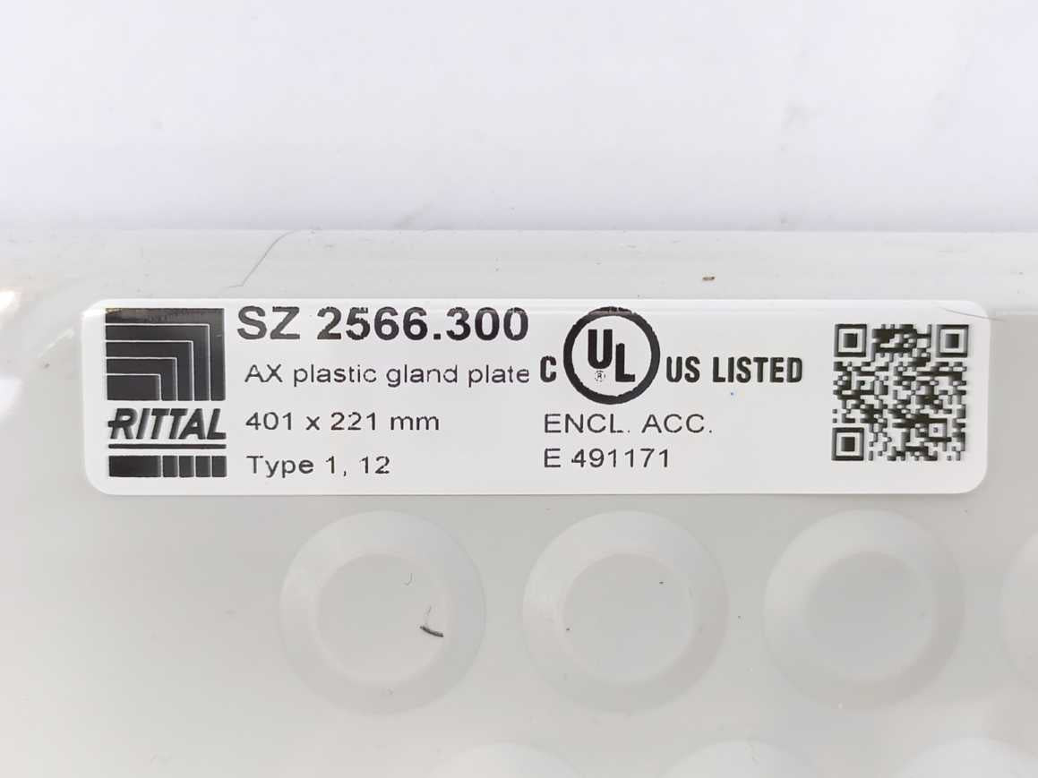 Rittal SZ 2566.300 AX Plastic Gland Plate