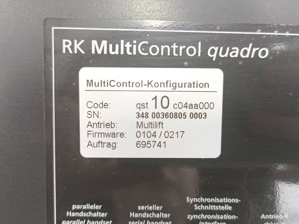 Rose+Krieger QST10C04AA000 Multicontrol Quadro Max 6000 N