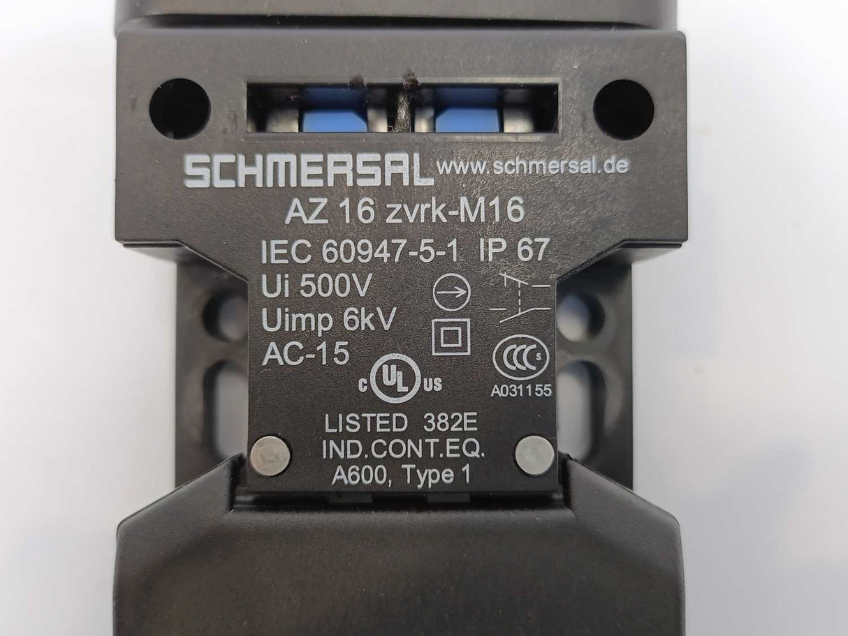 Schmersal AZ 16 zvrk-M16