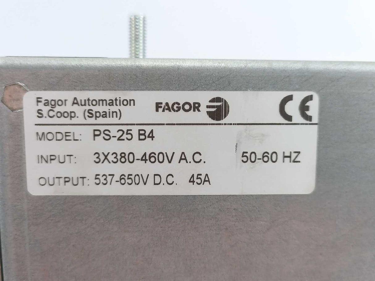 Fagor PS-25 B4 Non‑Regenerative Power Supply Module