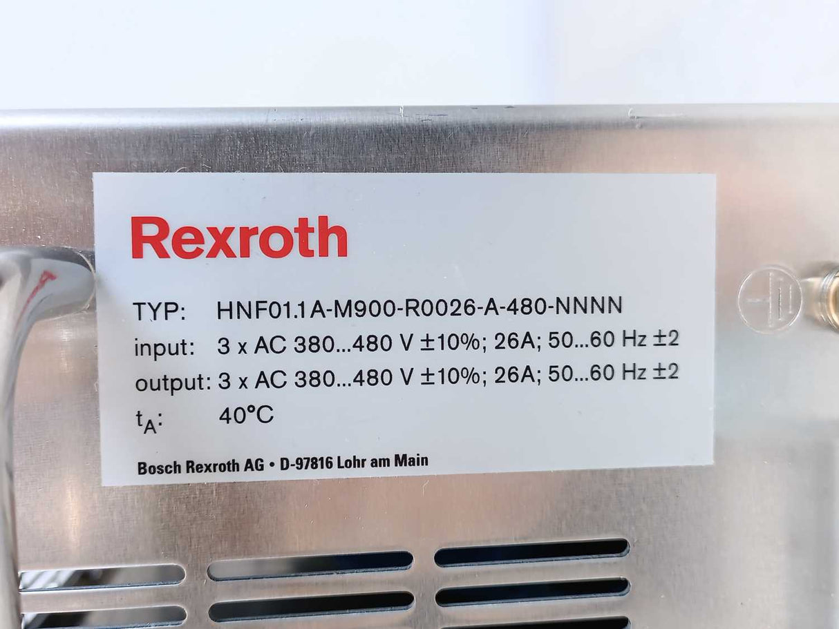 Rexroth HNF01.1A-M900-R0026-A-480-NNNN Main Filter, R911306535