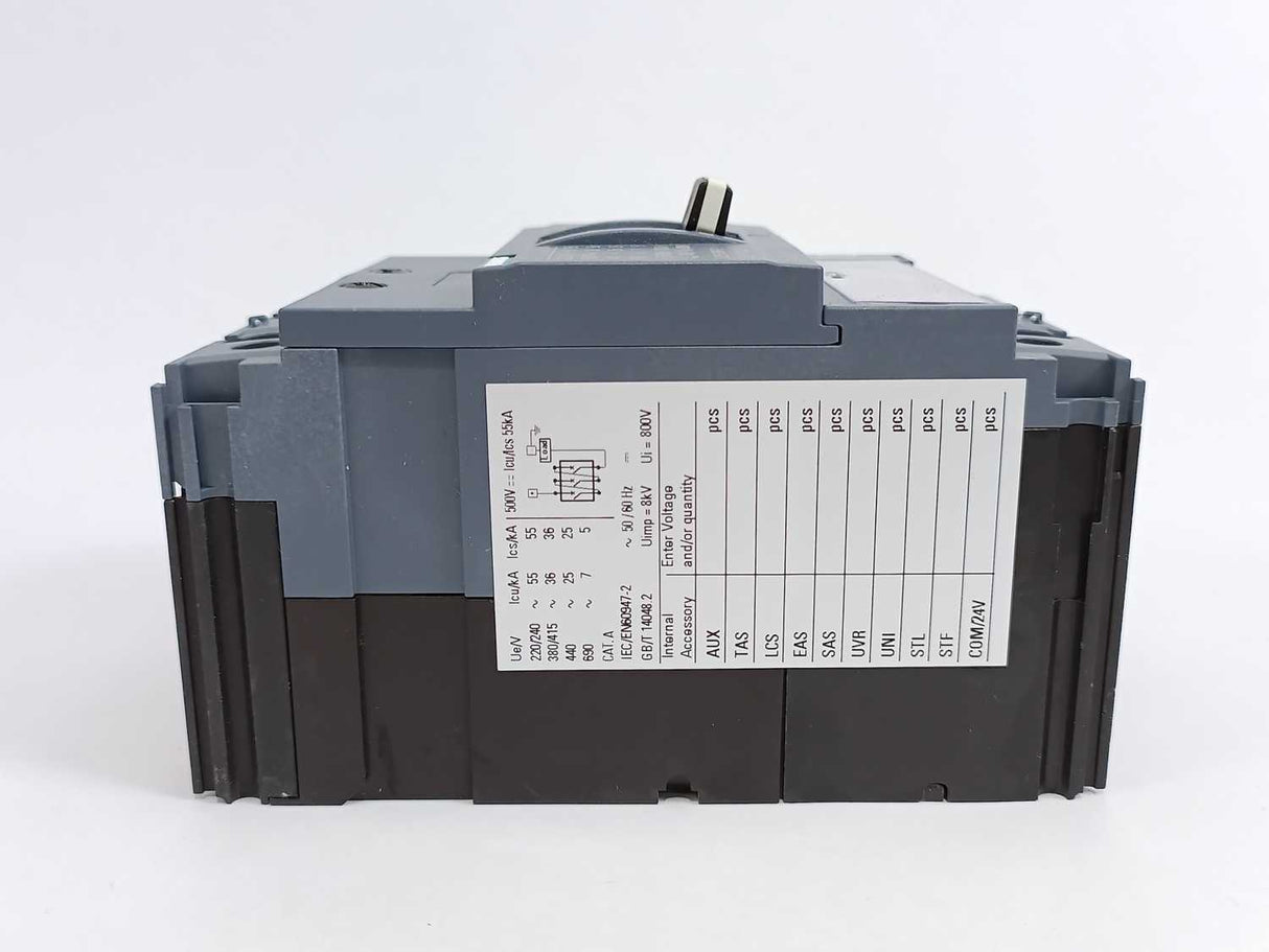 Siemens 3VA1110-4EF32-0AA0 Molded Case Circuit Breaker