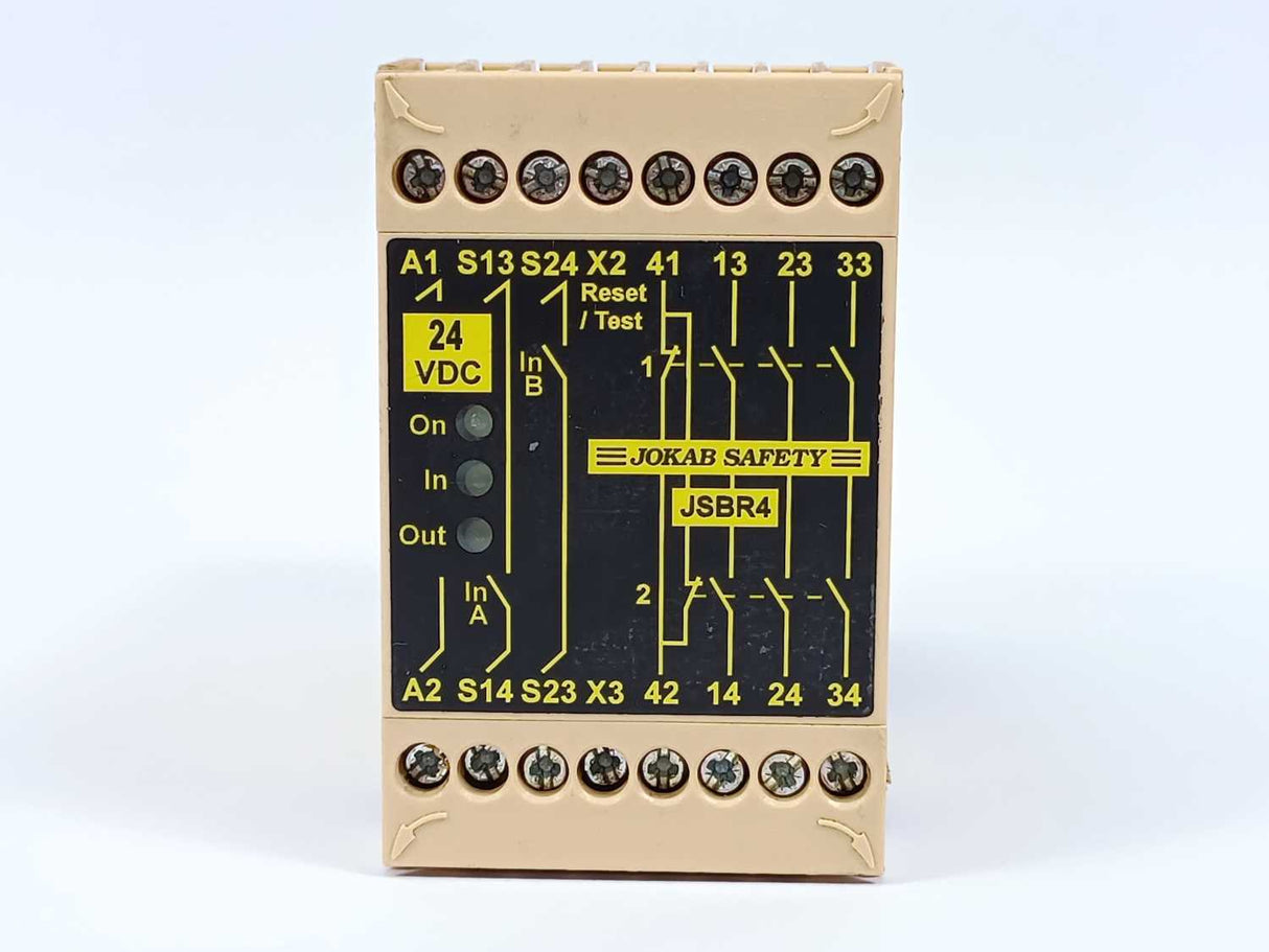 Jokab Safety JSBR4 24 VDC Safety Relay