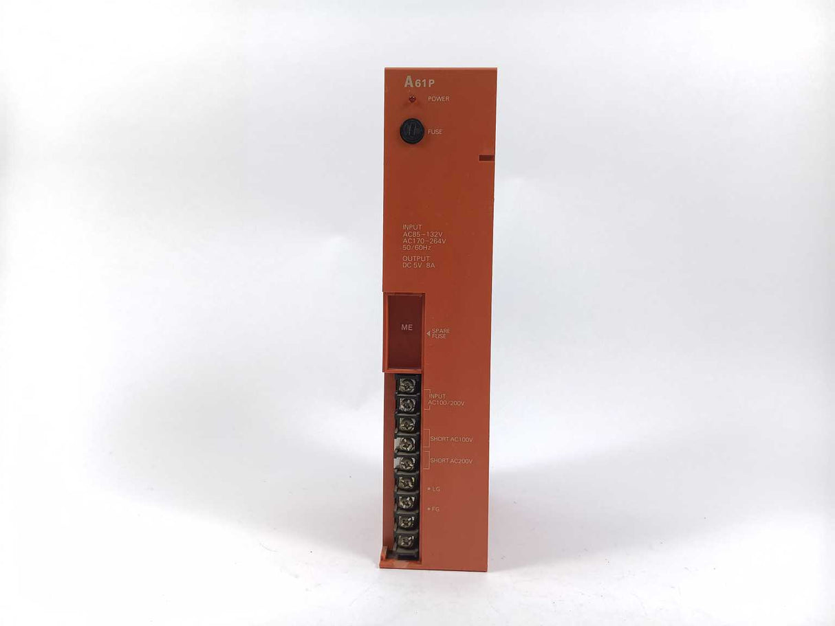 Mitsubishi A61P MELSEC Power Supply Unit for PLC 5VDC 8A