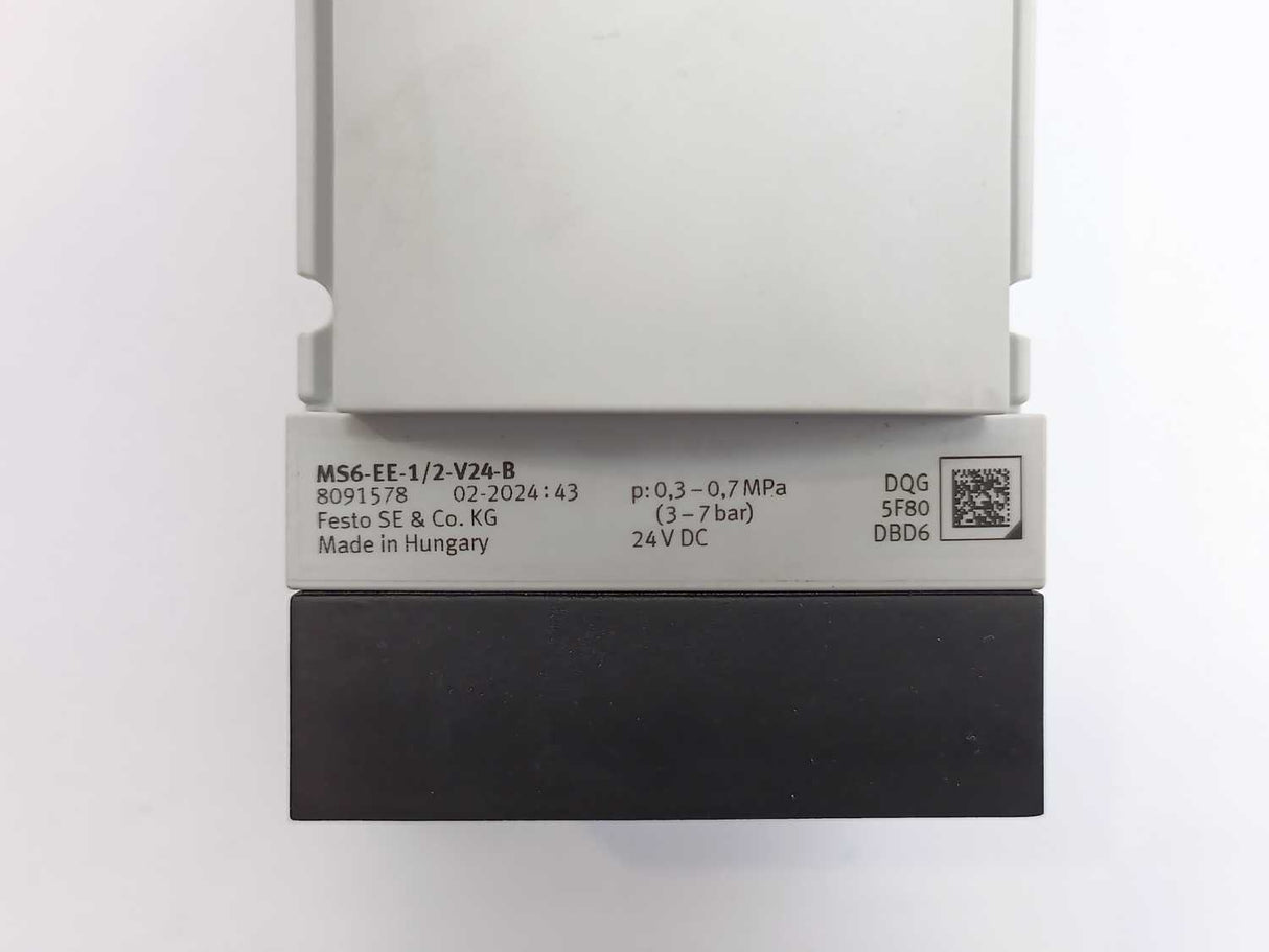 Festo 8091578 On/Off Valve MS6-EE-1/2-V24-B