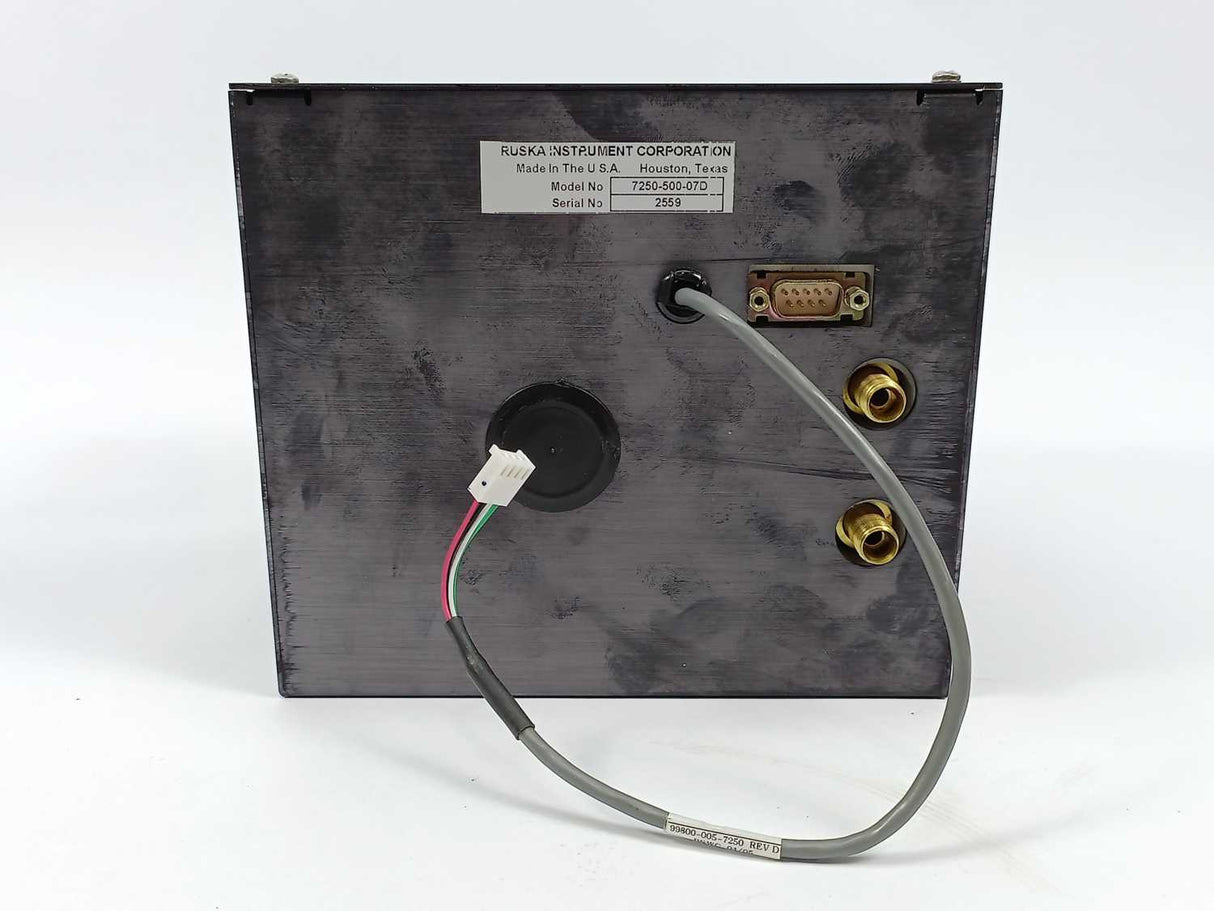 Ruska Instrument 7250-500-07D Pressure Controller/Calibrator