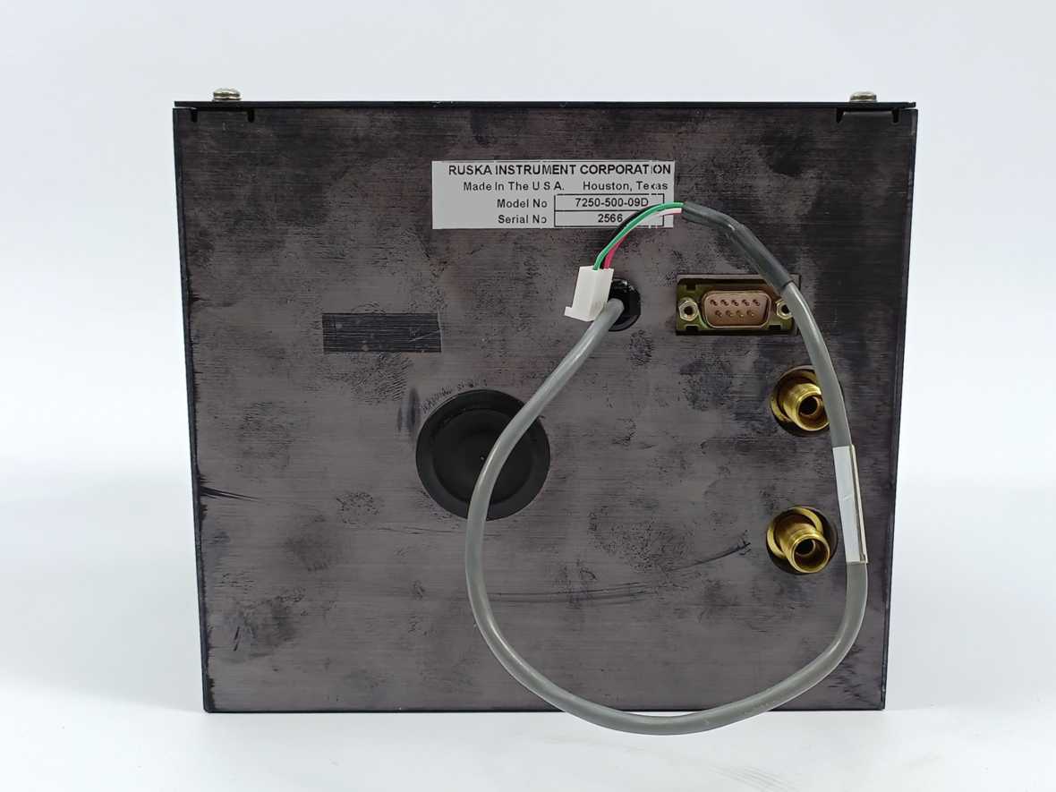 Ruska Instrument 7250-500-09D Pressure Controller/Calibrator