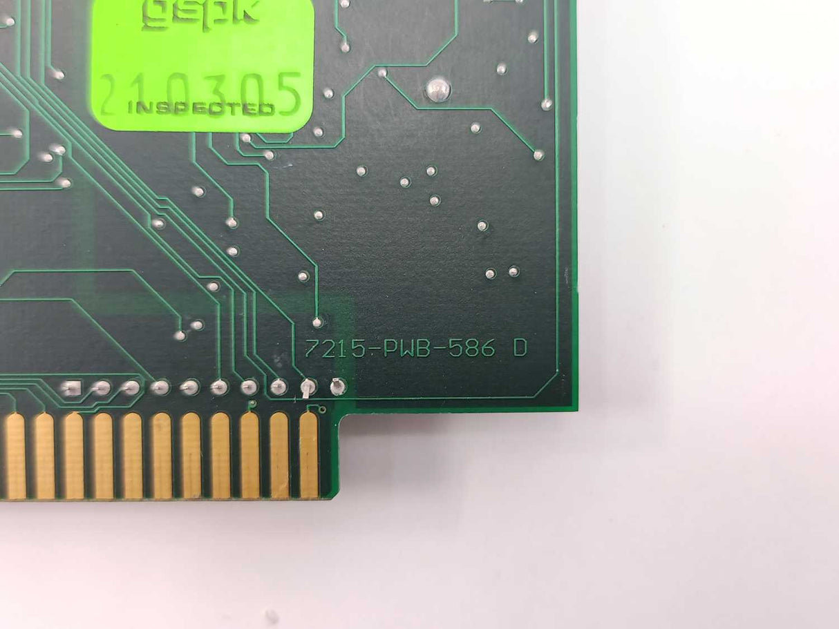 KEH 7215-PCA-586 Circuit Board: 3504, 2V860T0020, 7215-PWB-586