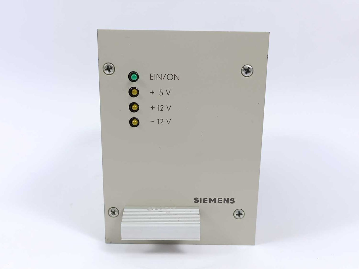 Siemens SMP-E431-A6 Power Supply Module AC 120V/230V +/-15% 50/60Hz