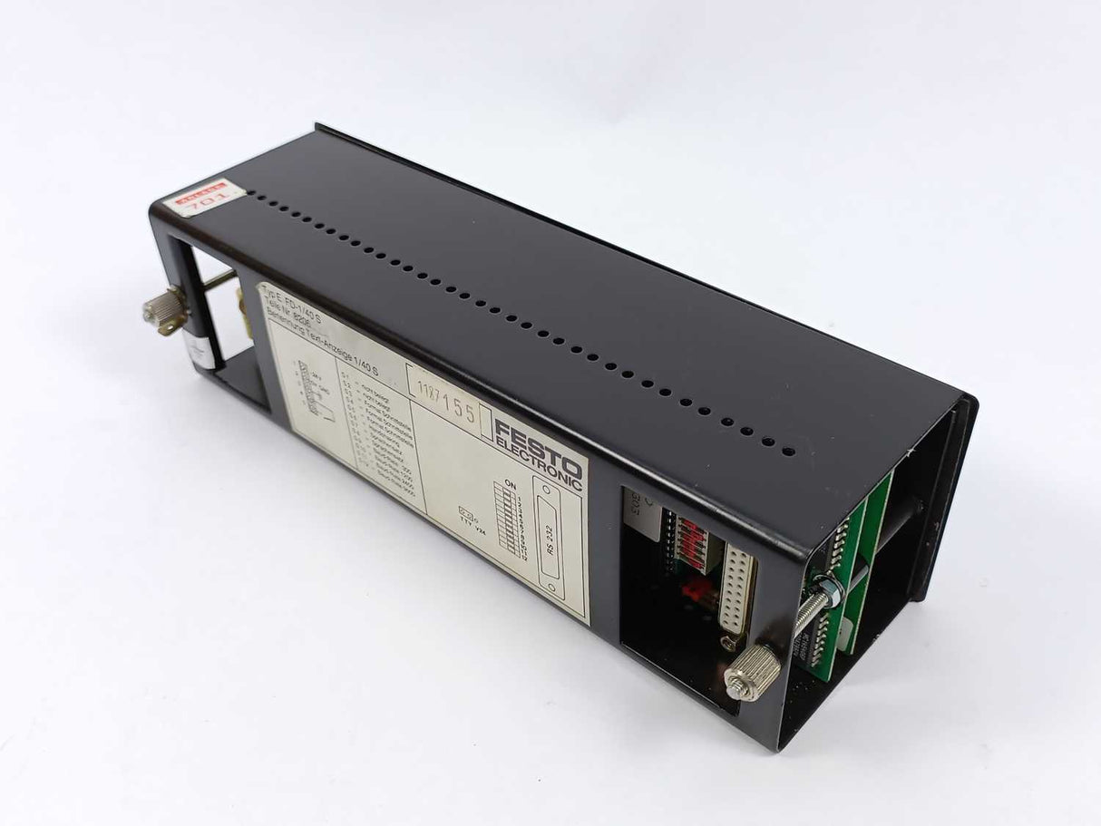 Festo 8206 Designation Text Display, FD-1/40 S