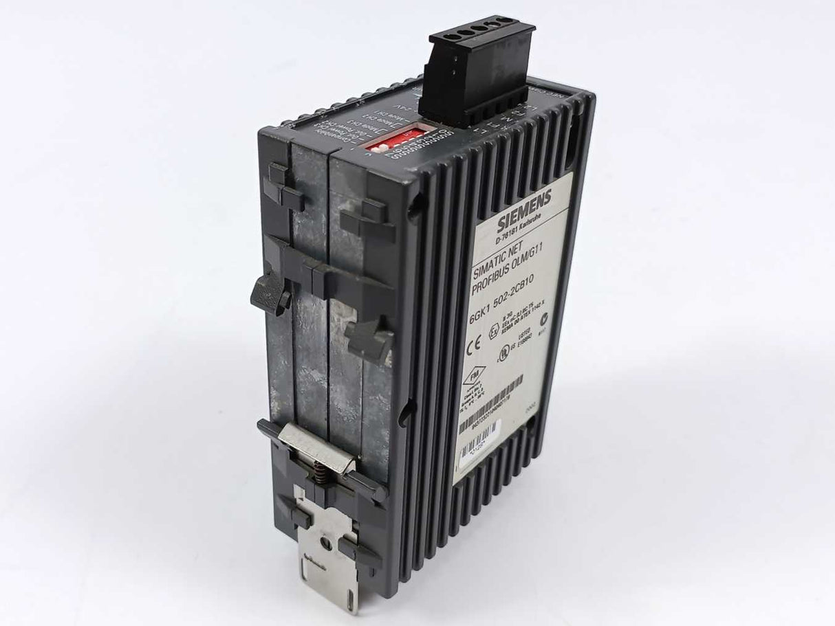 Siemens 6GK1 502-2CB10 SIMATIC NET PROFIBUS OLM/G11 Optical Link Module