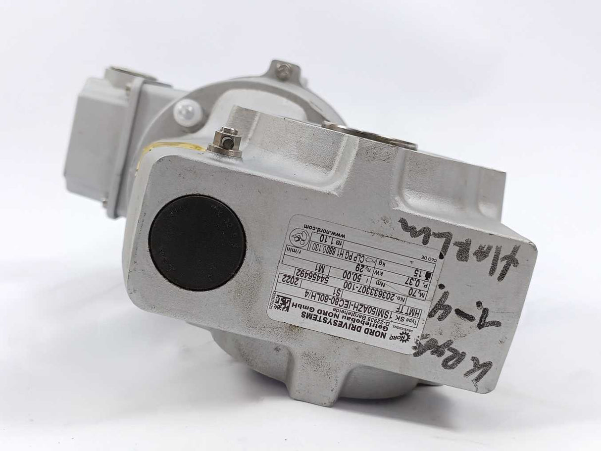 NORD Drivesystems 80LH/4HMT TF Motor with: 1SMI50AZH-IEC80-80LH/4, i-50,00