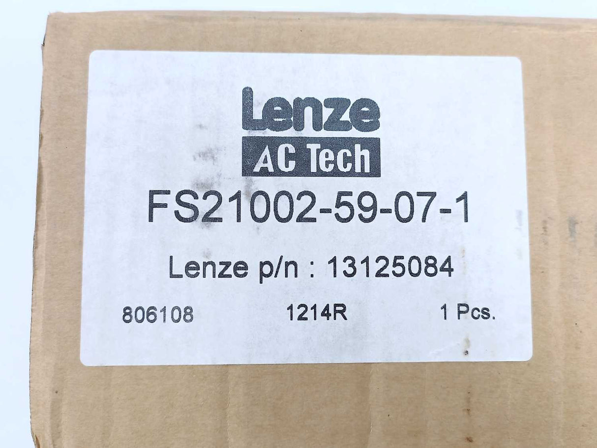 LENZE 13125084 FS21002-59-07-1 Helical Gearbox