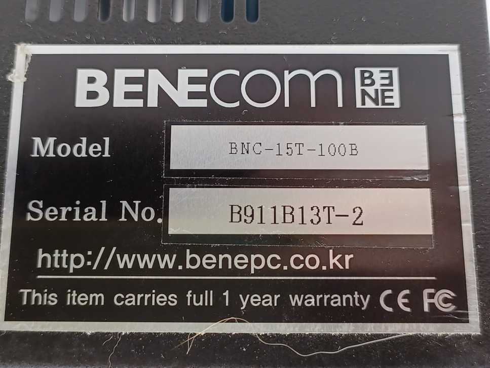 Benecom BNC-15T-100B BenePC Touch Panel