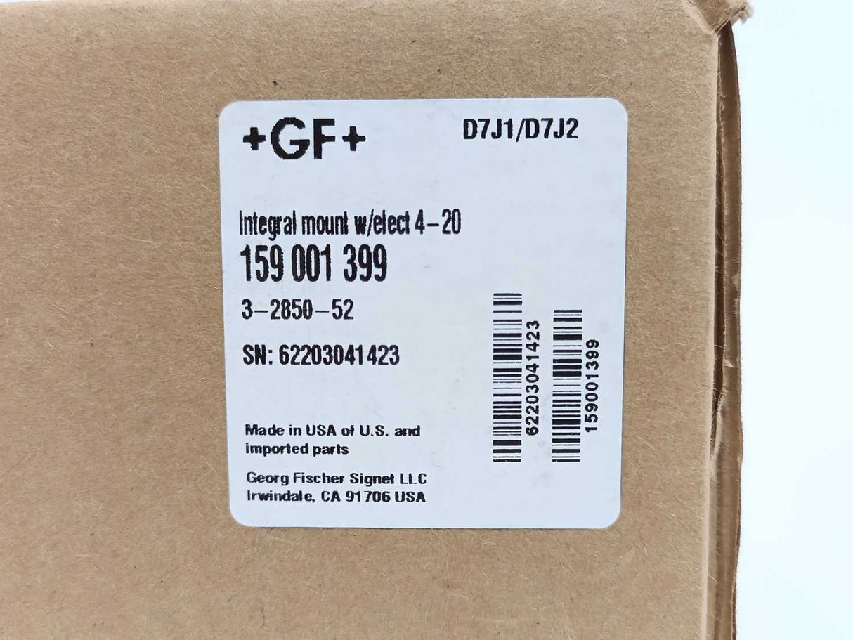 +GF+ 159 001 399 3-285-052 Integral Mount w/elect 4-20