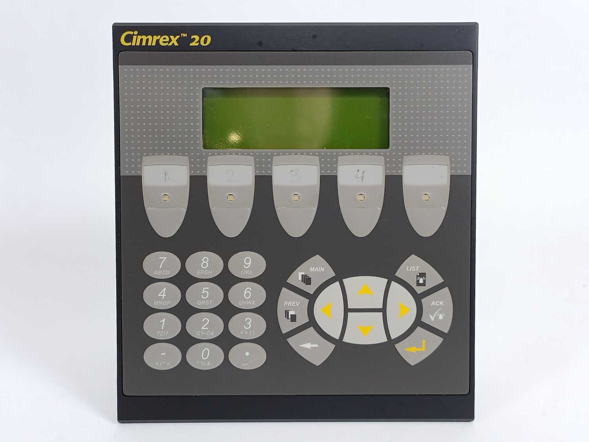 CIMREX 20 02830E Operator Panel 24VDC 150mA