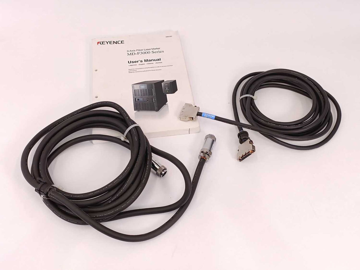 KEYENCE MD-F3000 3-Axis Fiber Laser Marker