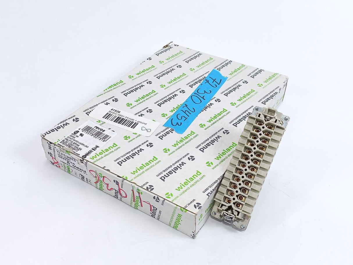 Wieland 72.310.2453.0 BAS STS 24 2,5 69 Male Insert 9 Pcs.
