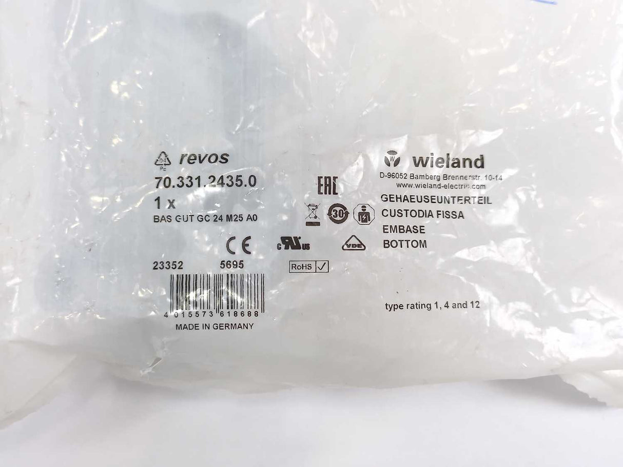 Wieland 70.331.2435.0 Enclosure BAS GUT GC 24 M25 50 A0