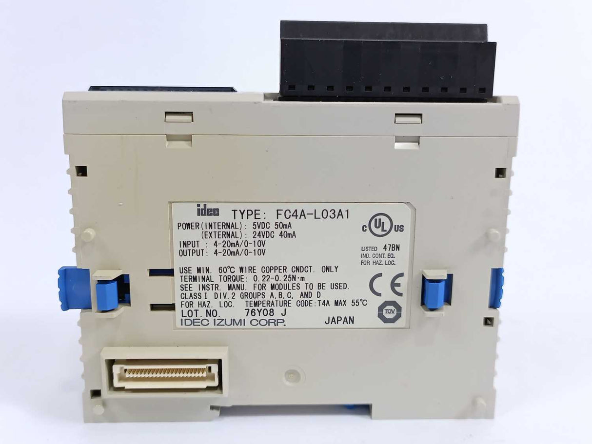 Idec FC4A-L03A1 ANALOG Combo Module