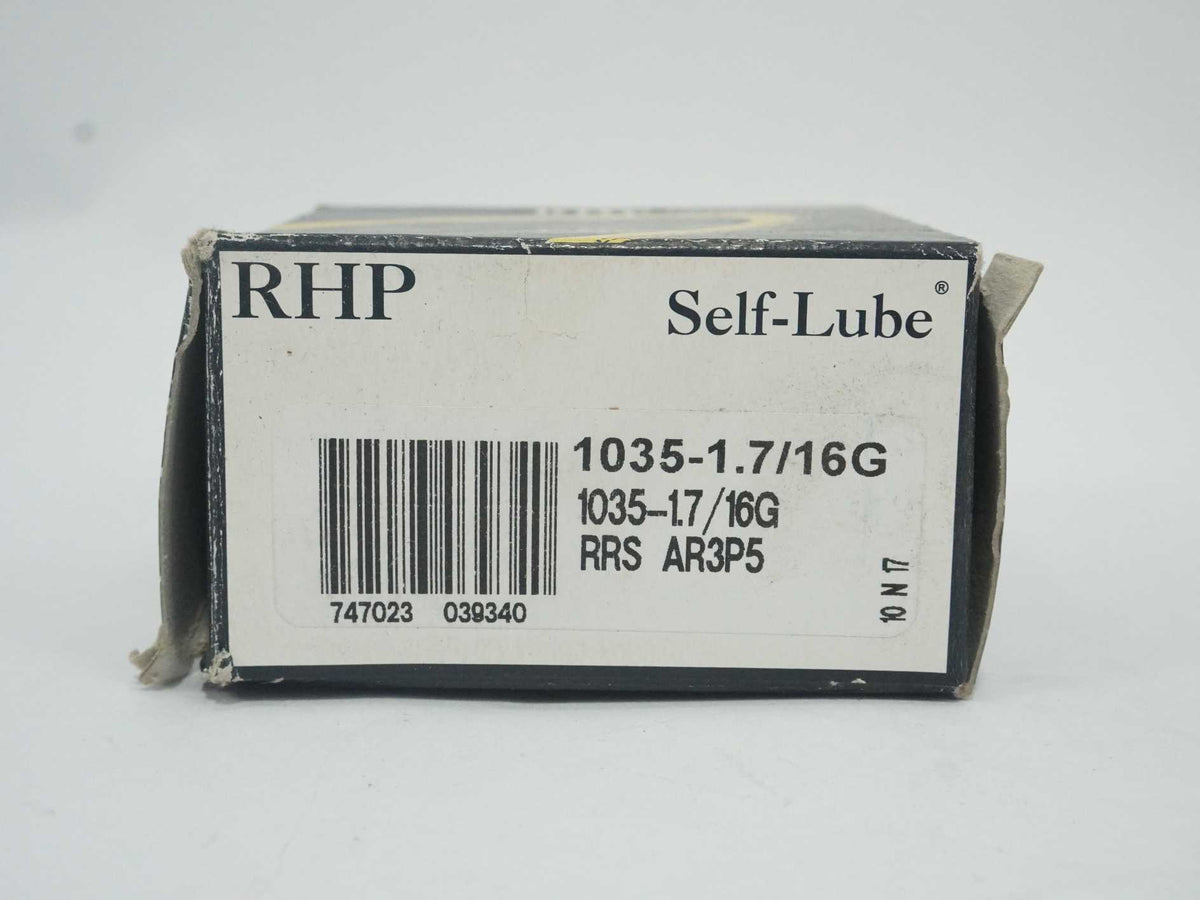RHP 1035-1.7/16G Self-Lube Bearing Unit 1035-1.7/16G