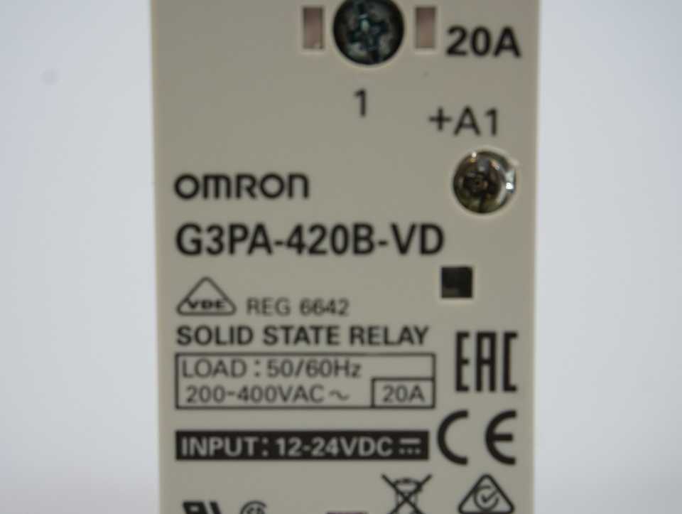 OMRON G3PA-420B-VD G3PA-420B-VD Solid State Relay