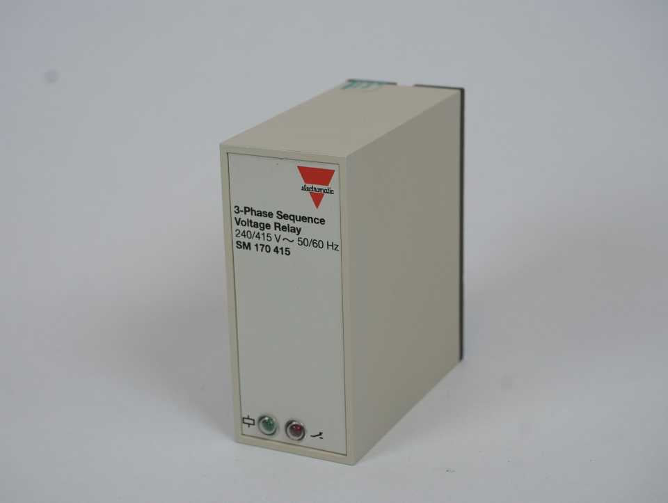 Electromatic SM 170 415 3-Phase Sequence Voltage Relay SM 170 415