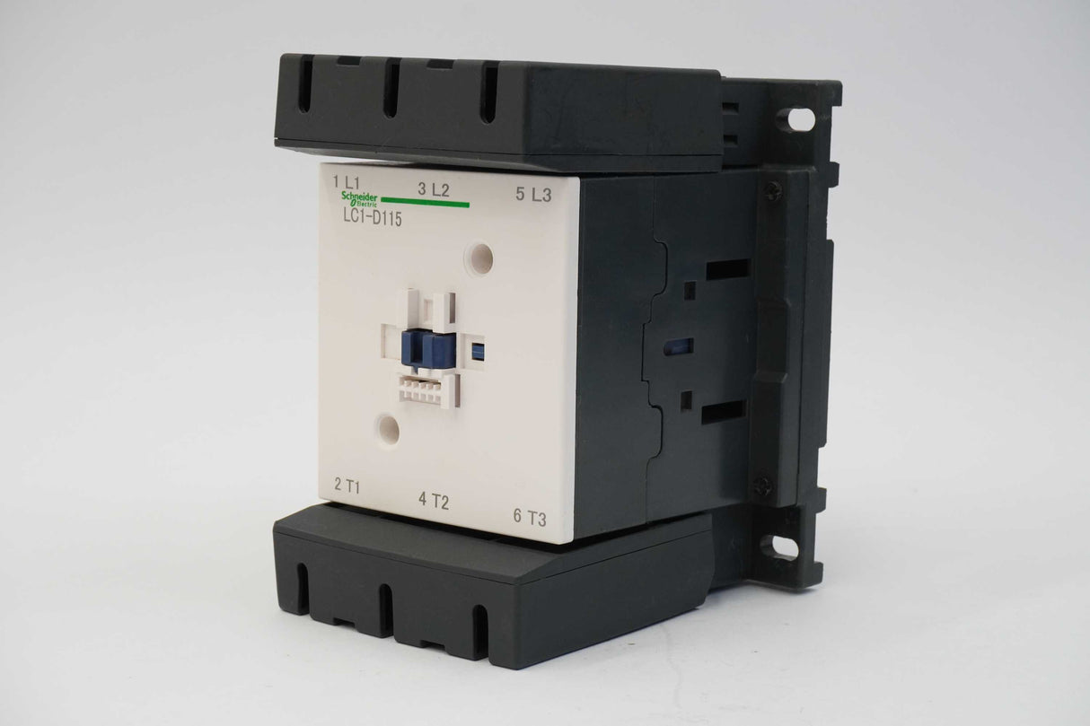 Schneider Electric LC1-D115 TeSys D Series AC Magnetic Contactor with LAEN22