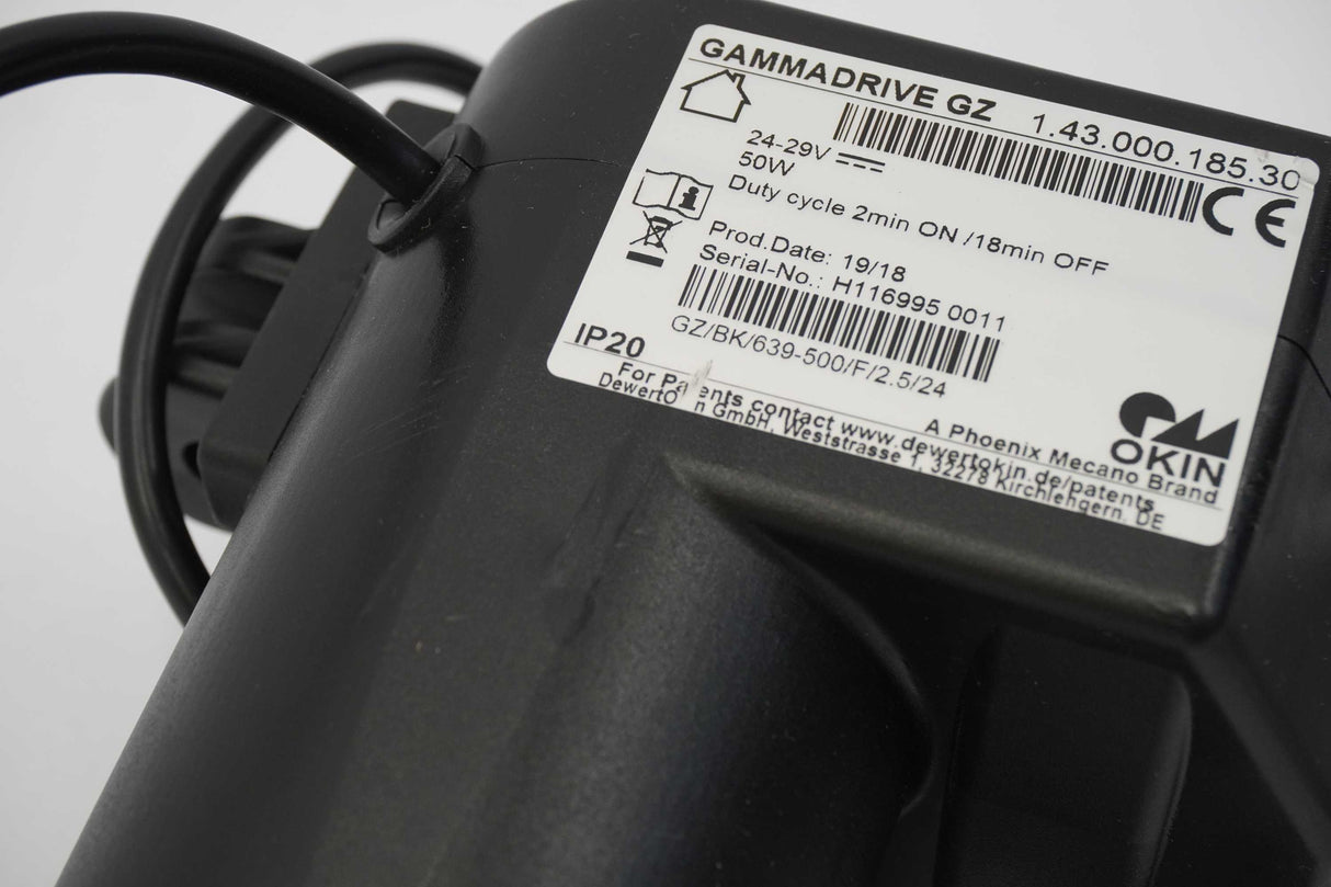 DewertOkin GmbH 1.43.000.185.30 Gammadrive GZ Electric Linear Actuator