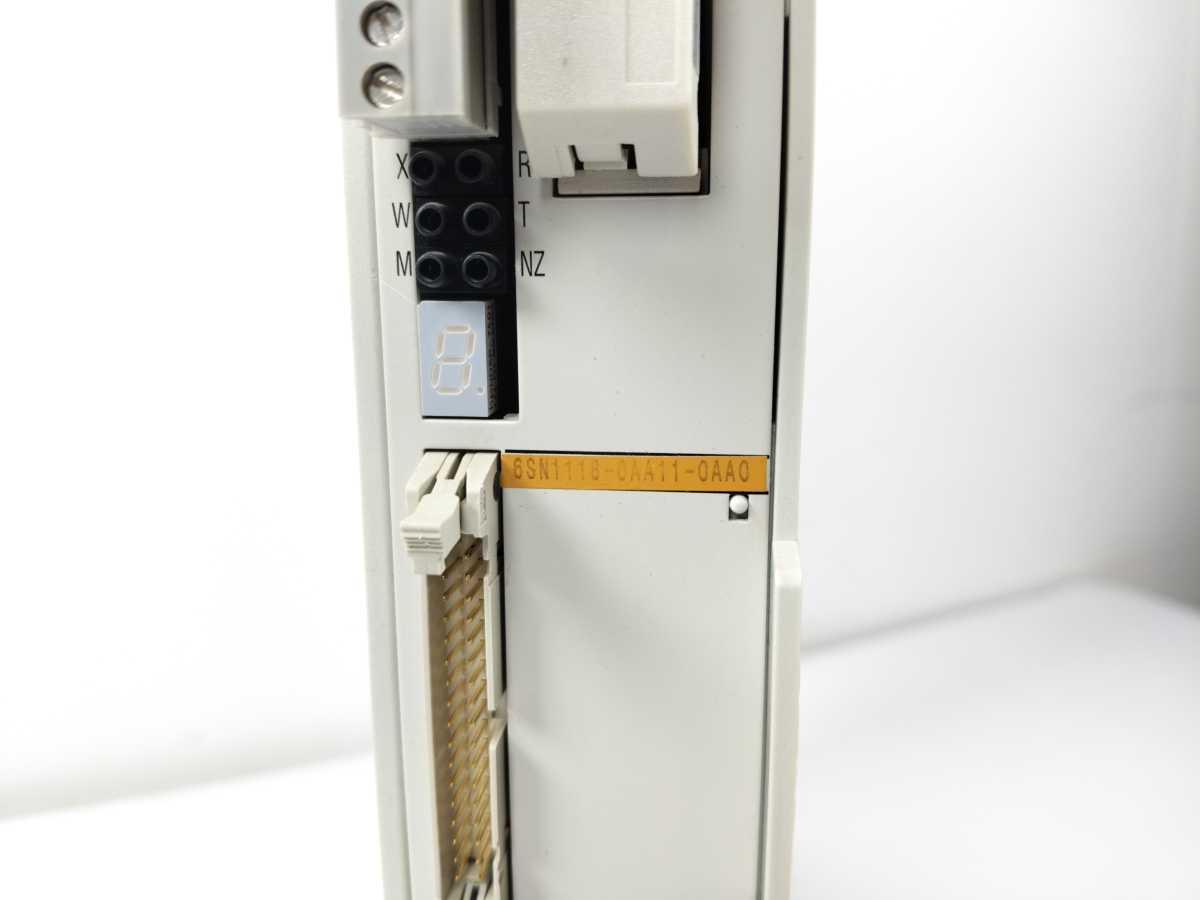 Siemens 6SN1123-1AA00-0HA0 SIMODRIVE w/ 6SN1118-0AA11-0AA0 Control Unit