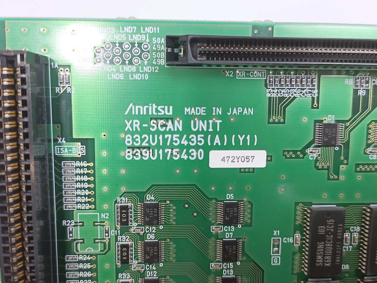 Anritsu 832U175435(A)(Y1) XR-SCAN UNIT Circuit Board 472Y057