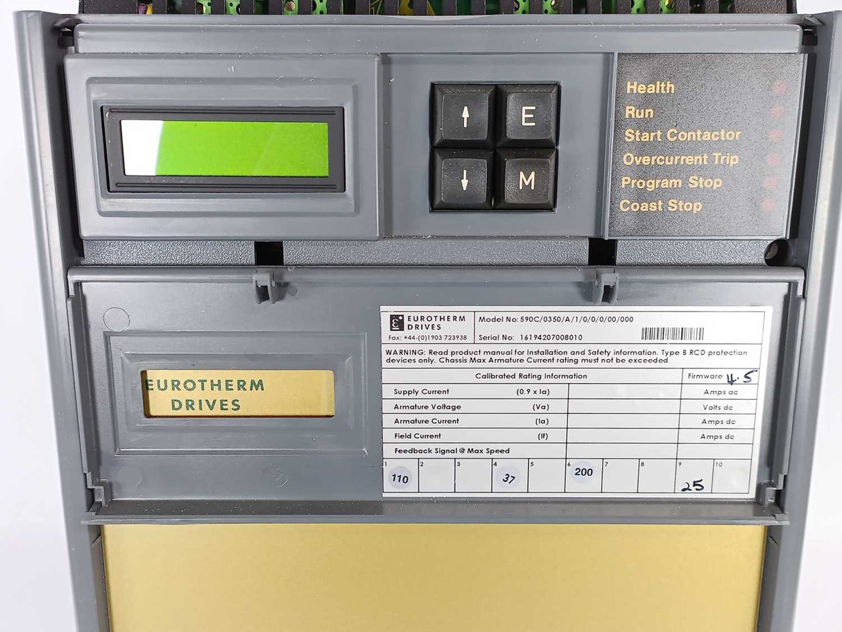 Eurotherm Drives 590C/0350/A/1/0/0/0/00/000 DC Drive Digital Converter