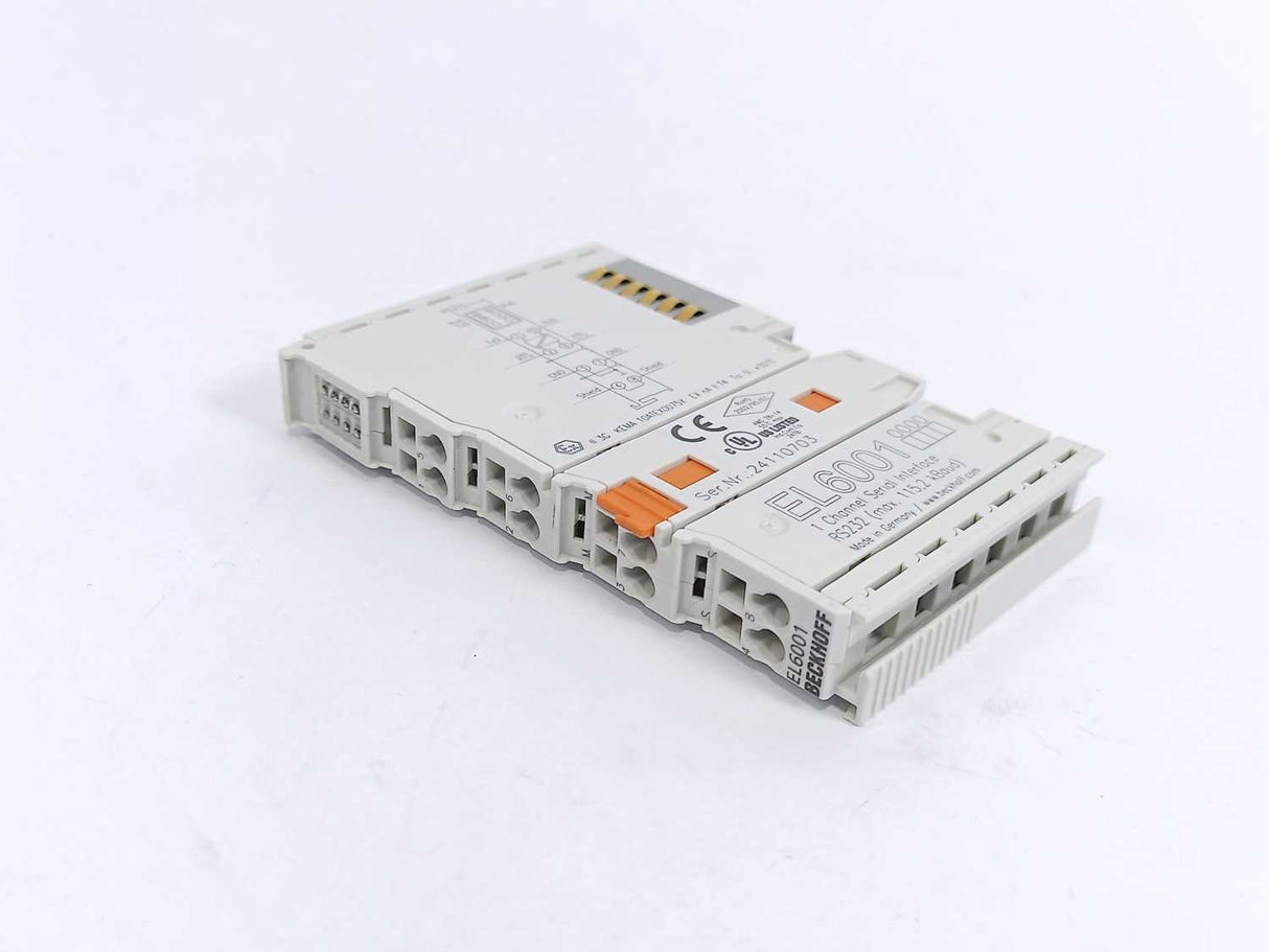 Beckhoff EL6001 1 Channel Serial Interface, RS232