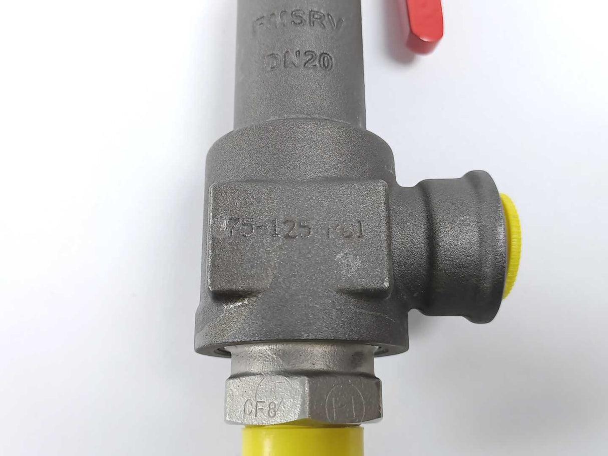 Forbes Marshall 020FMSRV61-DAI High Lift Safety Relief Valve 75-125psi