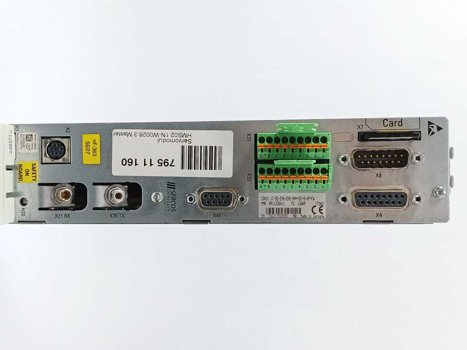 Bosch Rexroth R911311669 IndraDrive HMS02 Servo Drive HMS02.1N-W0028-A-07-NNNN