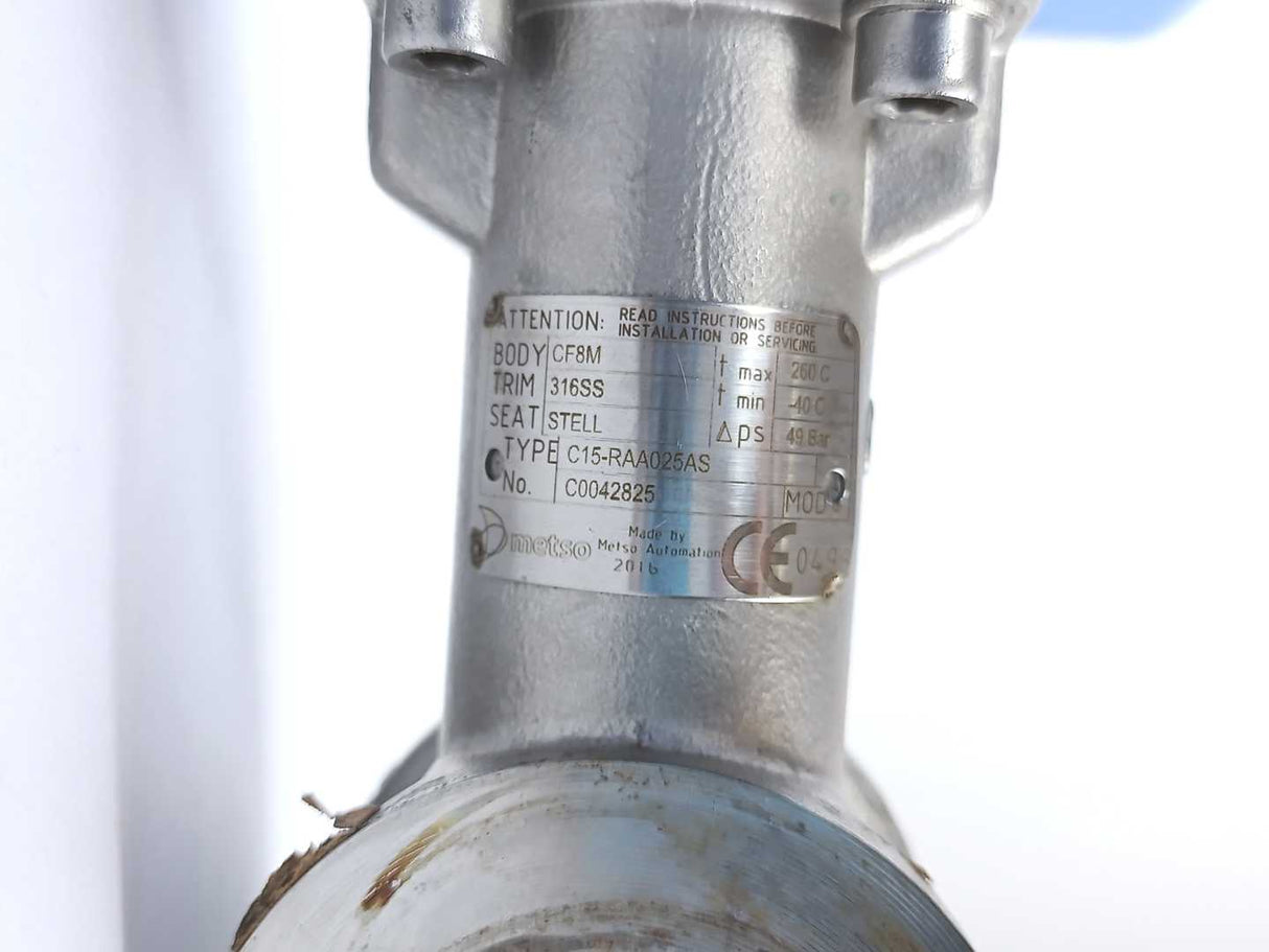 Metso / Neles B1JU6/15 Pneumatic Actuator B1JU6/15
