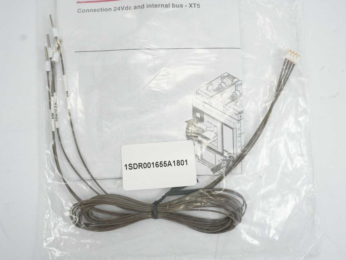 ABB 1SDR001655A1801 SACE Tmax XT5 Connection Cable 24Vdc and Internal Bus